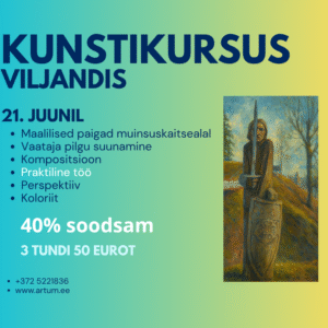 Kunstikursus täiskasvanutele soodsa hinnaga