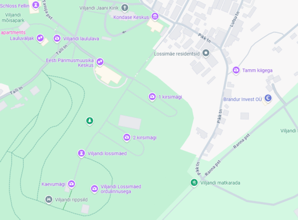 Viljandi lossimäed ja ordulinnuse varemed