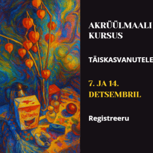 Akrüülmaali kursus täiskasvanutele
